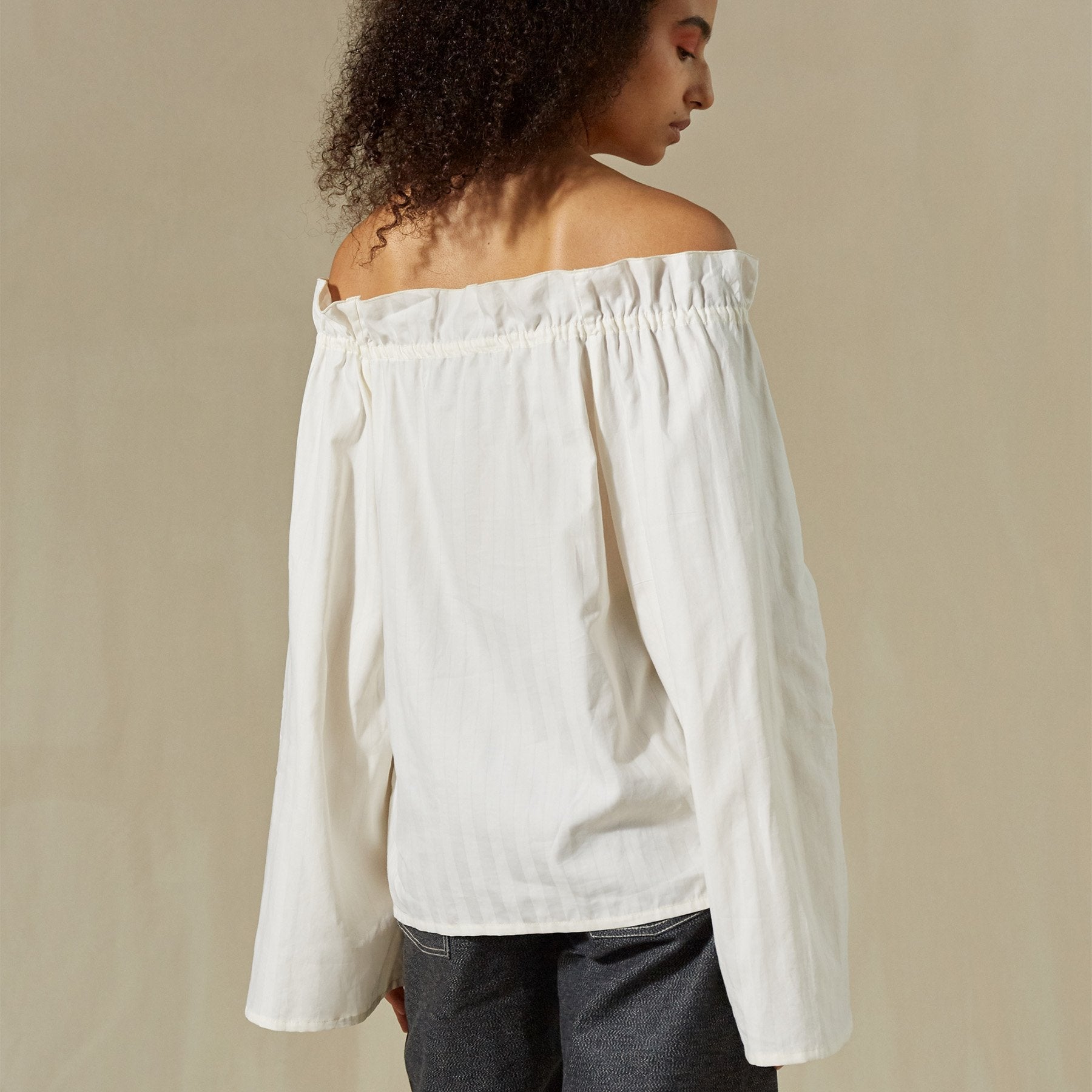 Weiße Bluse für Damen