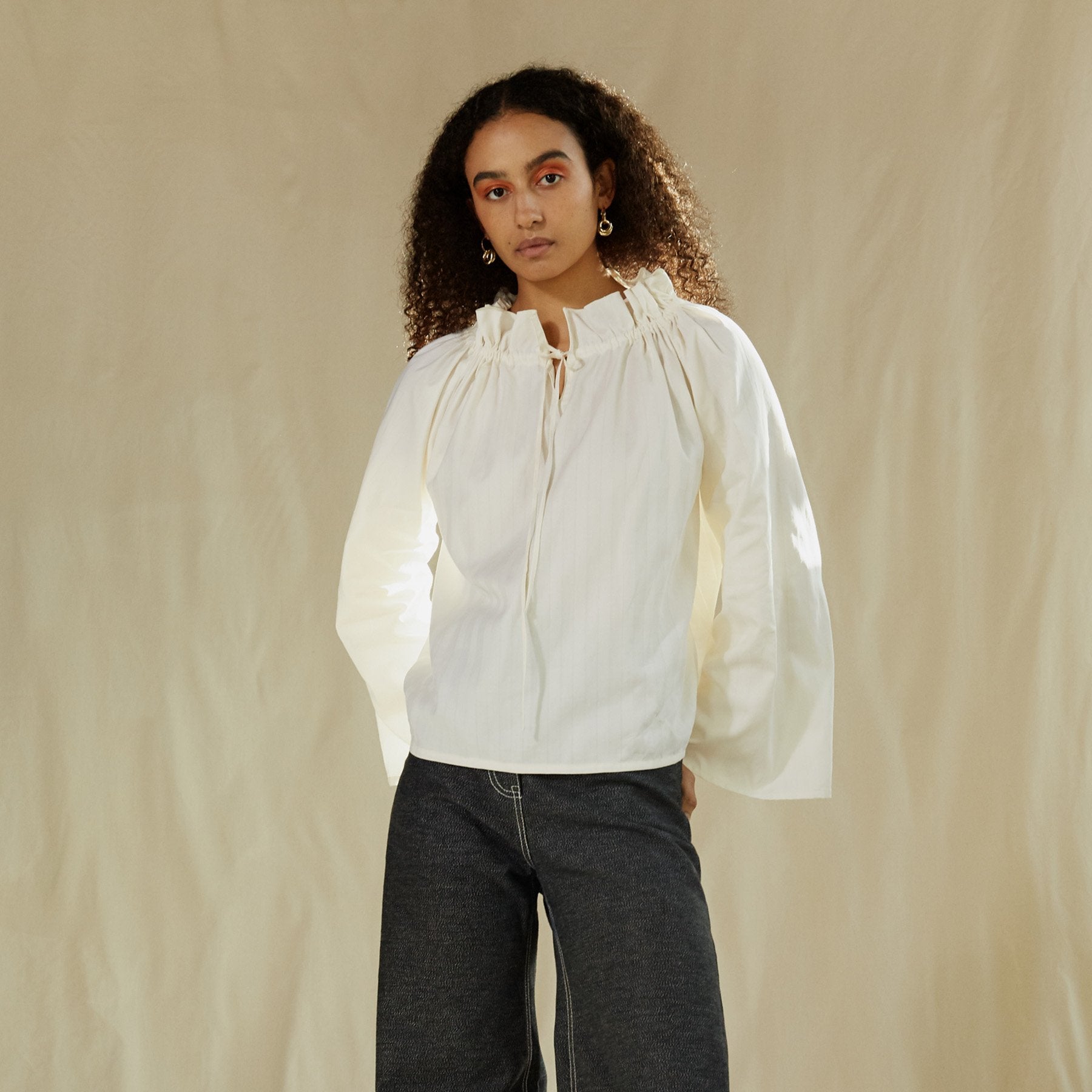 Weiße Bluse für Damen