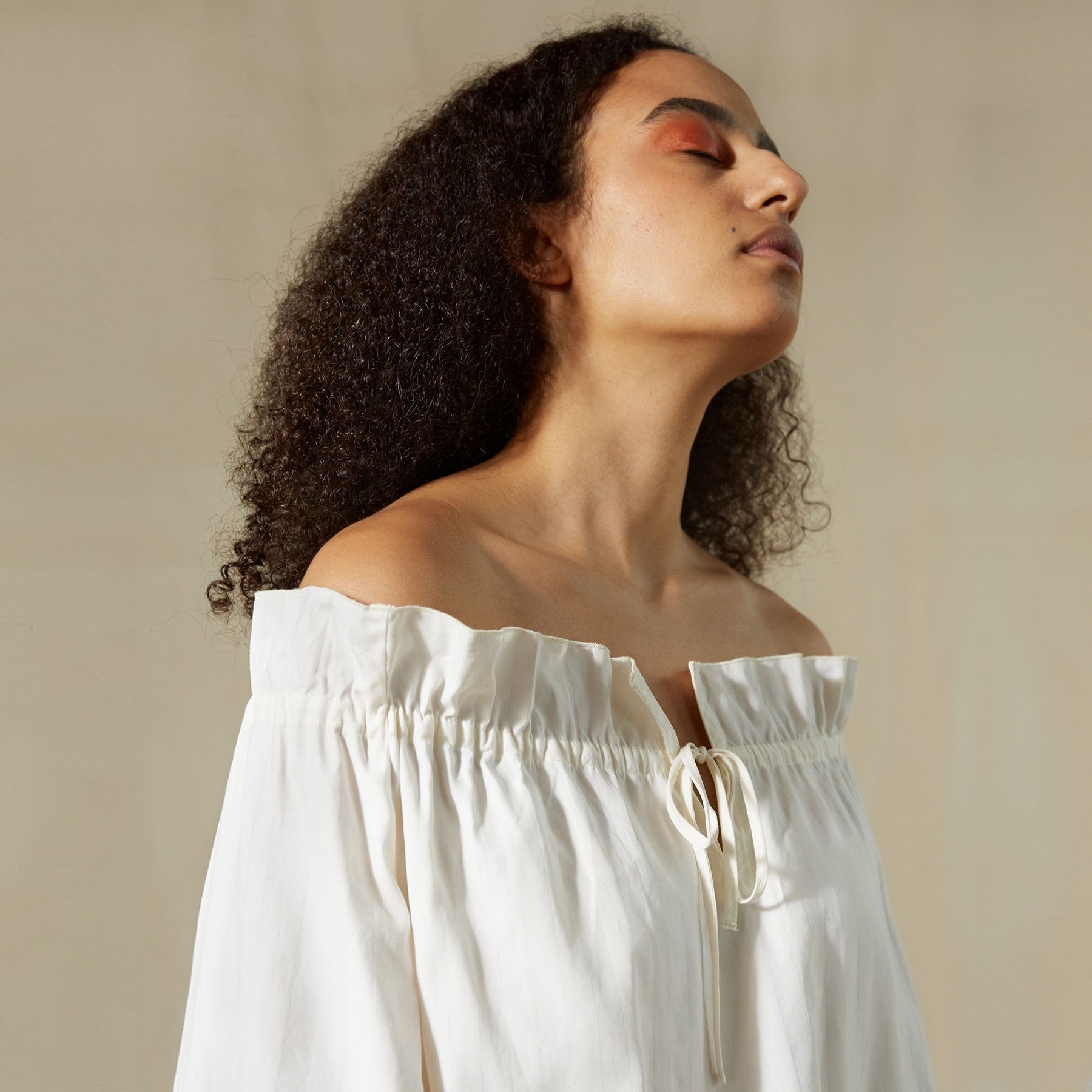 Weiße Bluse für Damen