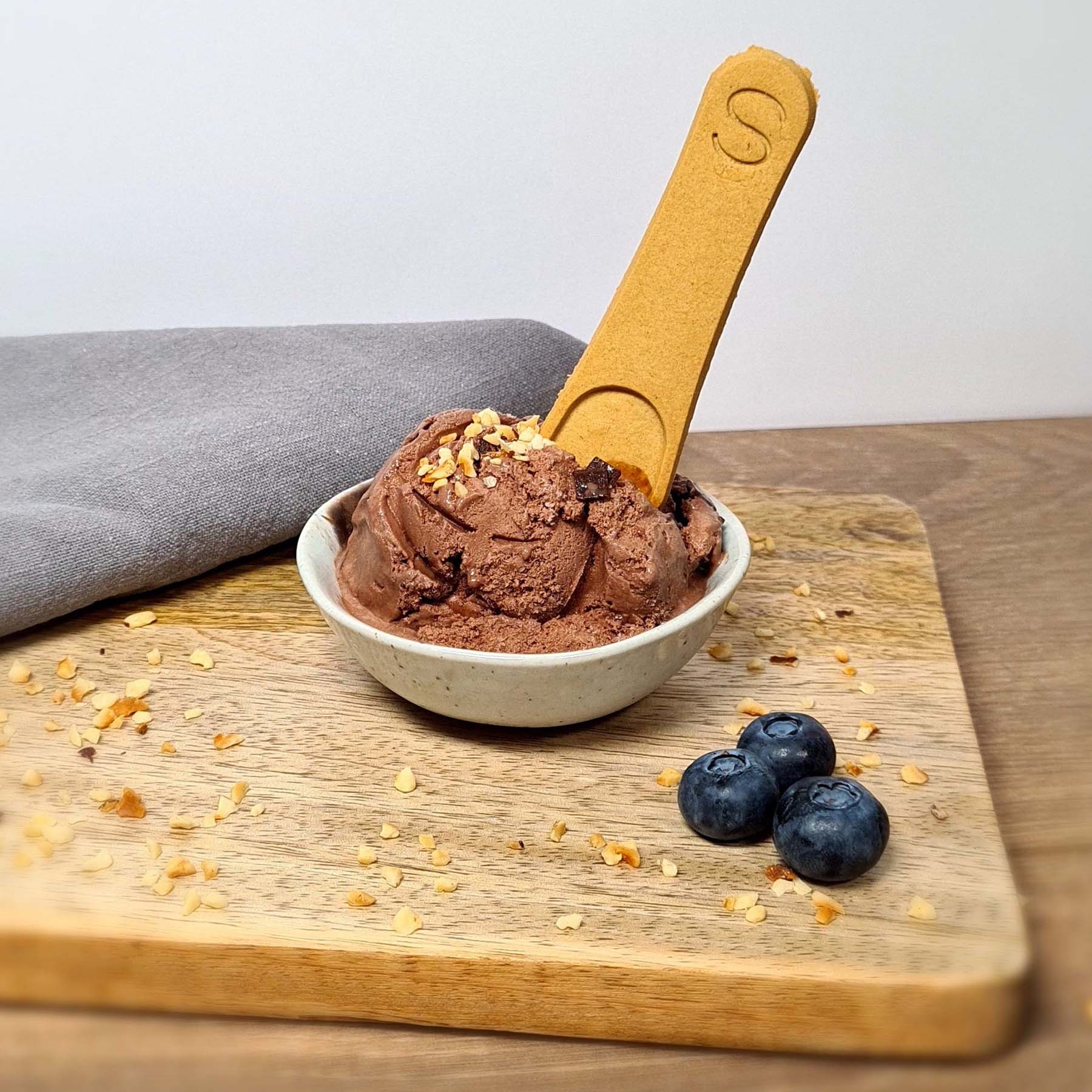 Essbare Löffel für Eis