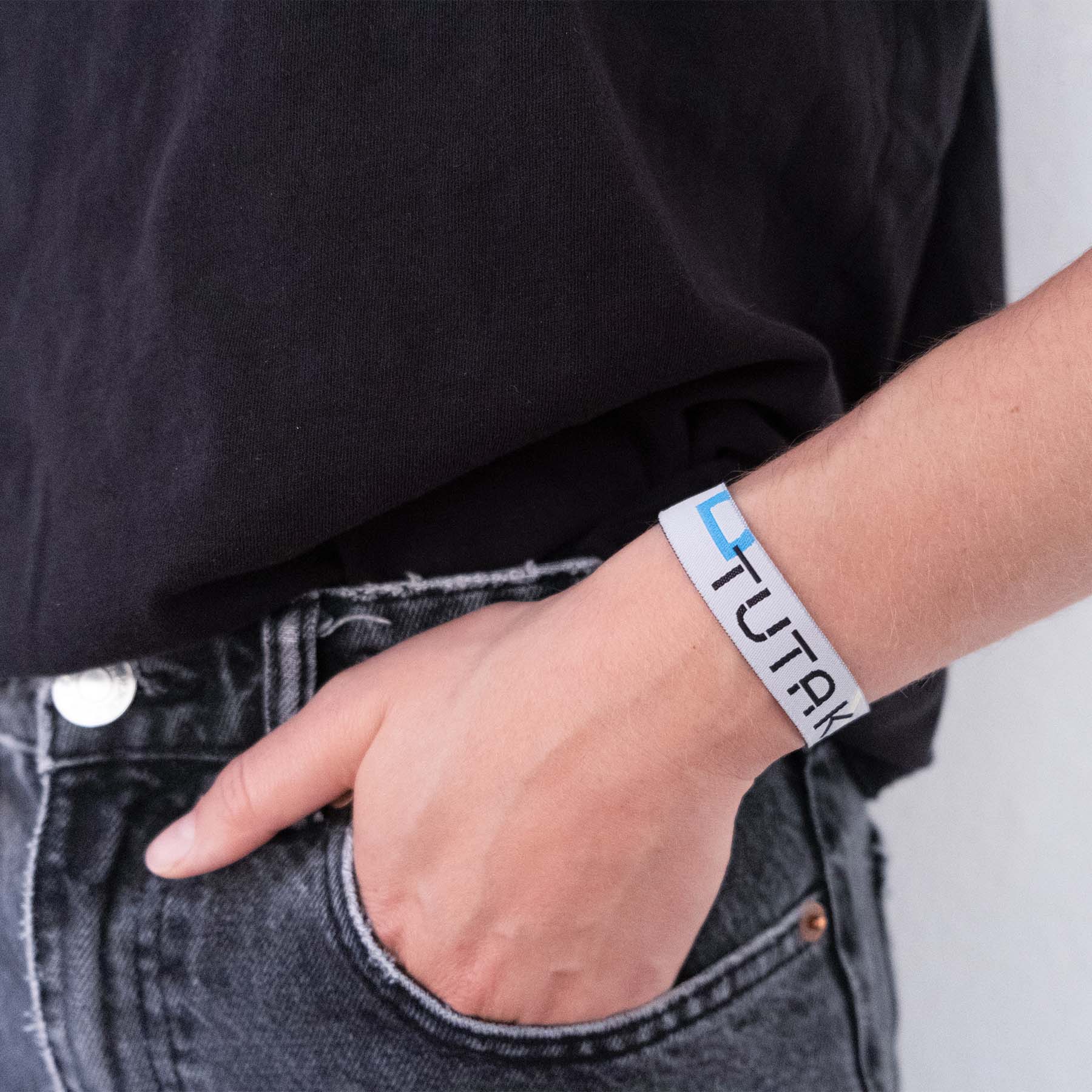 Festivalbändchen aus recyceltem PET