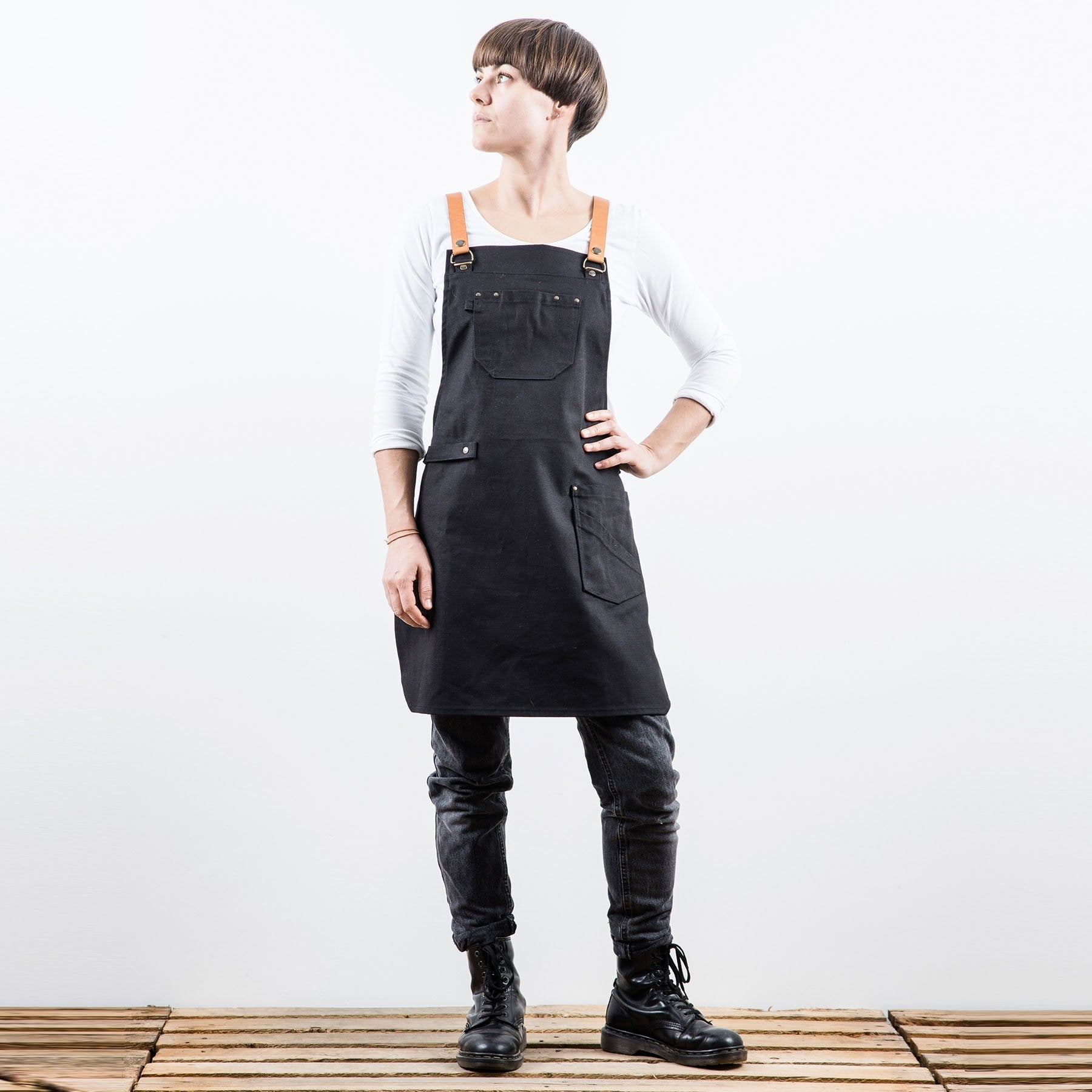 Individualisierbare Kaffeeschürze unisex