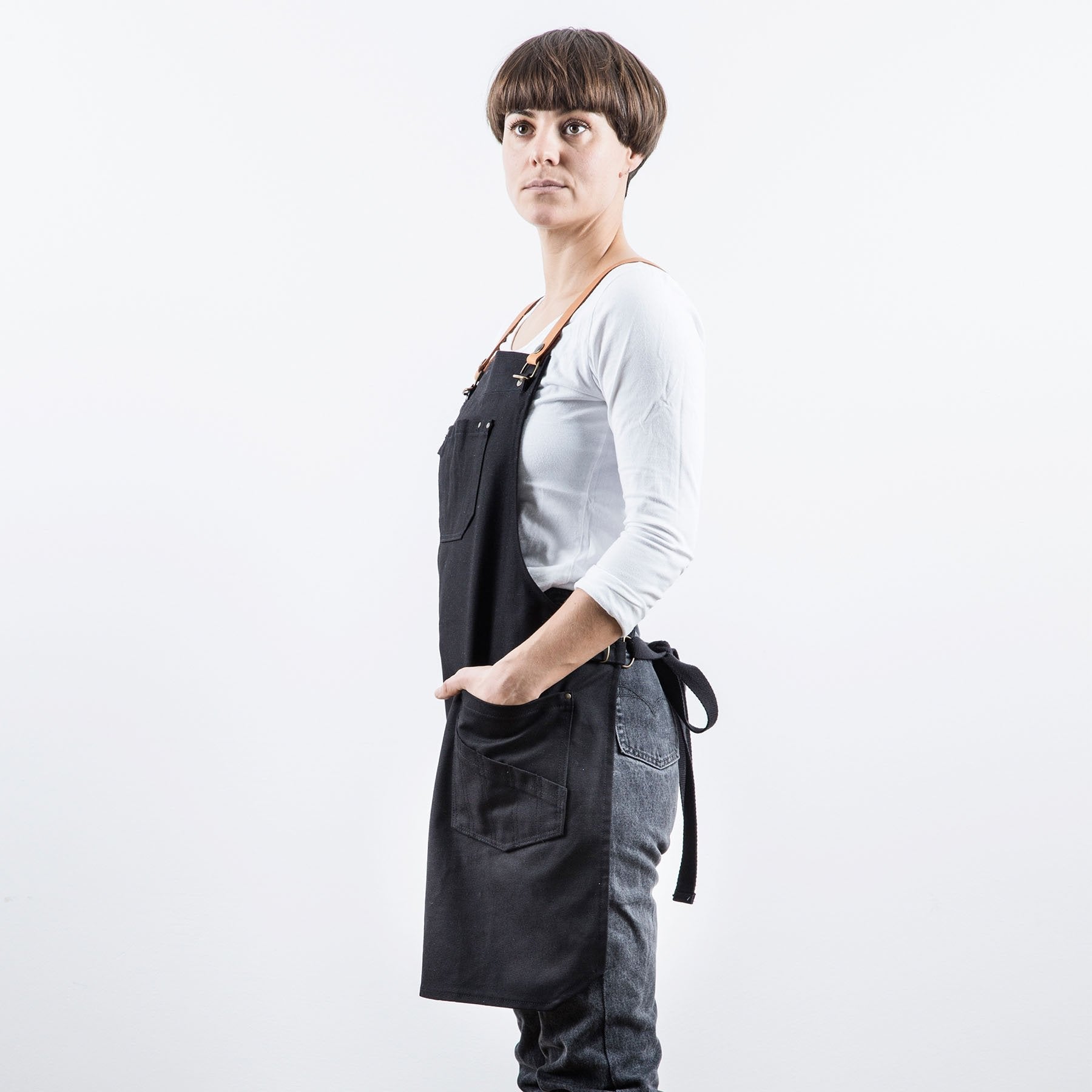 Individualisierbare Kaffeeschürze unisex