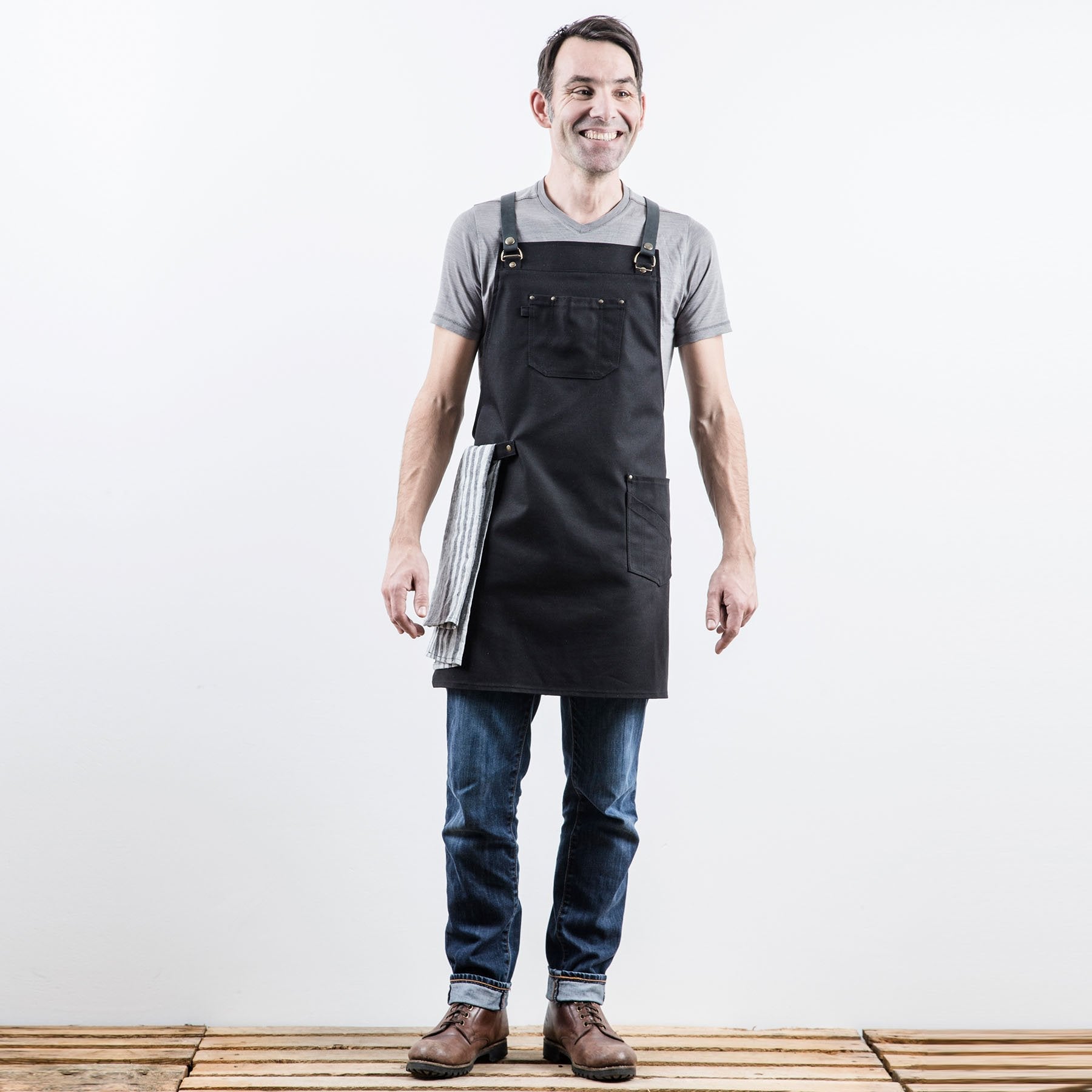 Individualisierbare Kaffeeschürze unisex