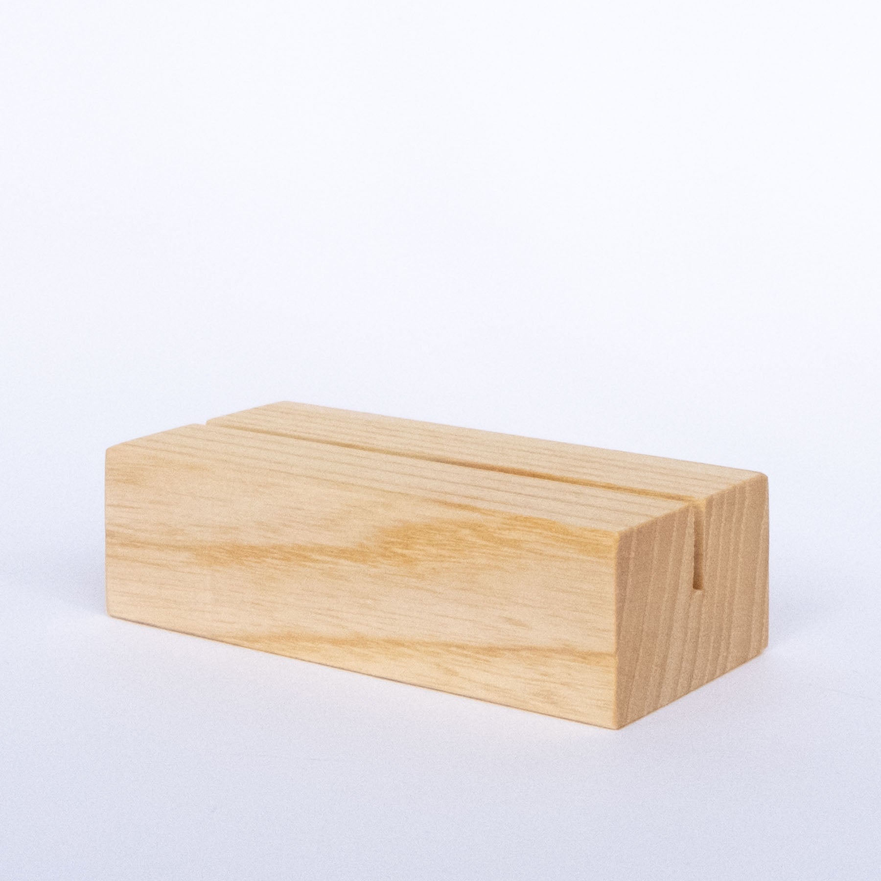 Kartenaufsteller aus Eschenholz klein