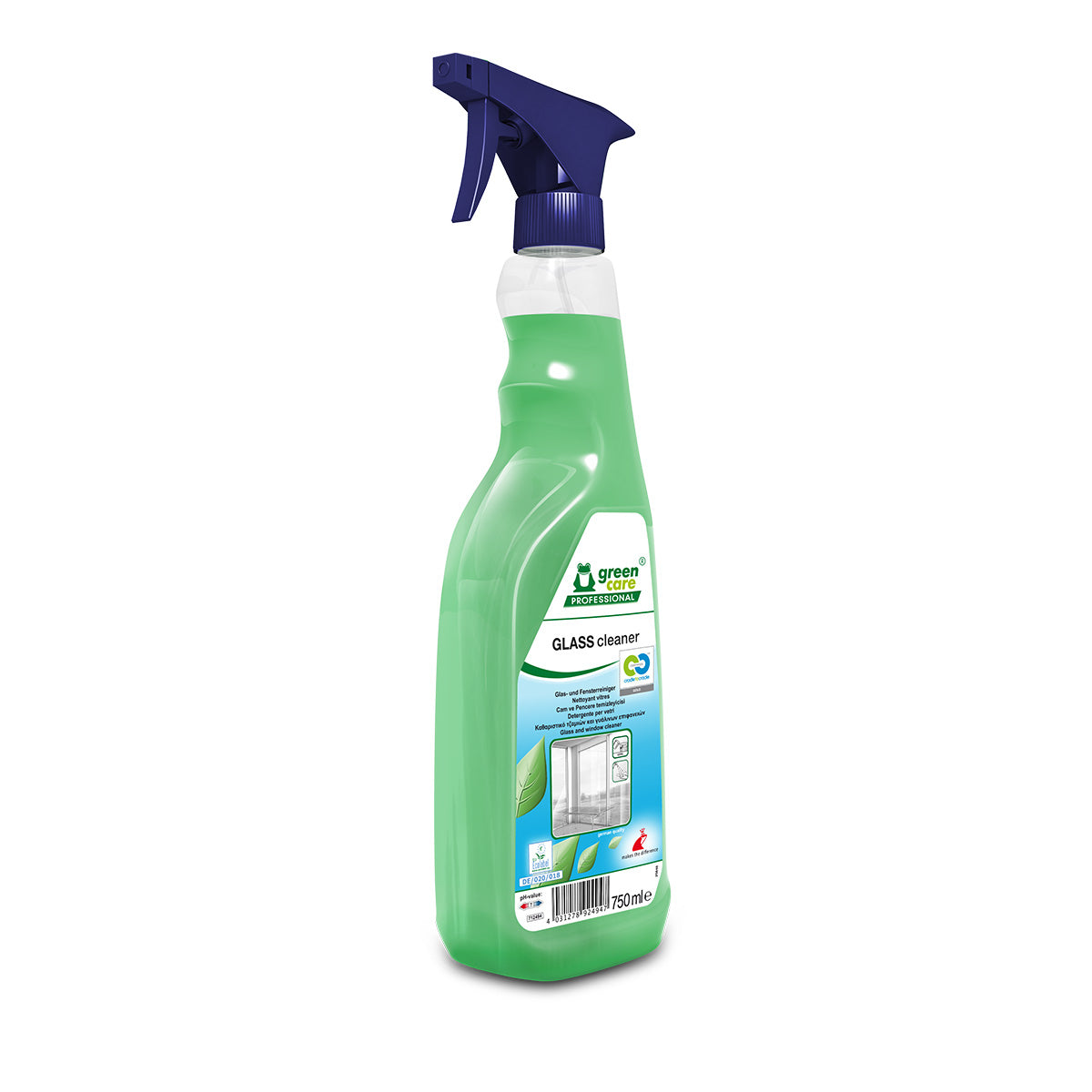 Hochwirksamer, pH-neutraler Glasreiniger für Hotellerie und Gastronomie - GLASS cleaner - Glas- und Fensterreiniger