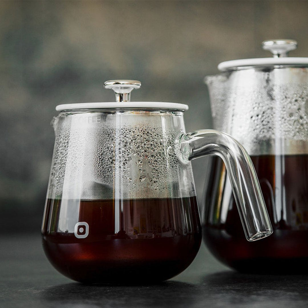 Zero Waste Kaffeezubereiter aus Glas 0,5 l