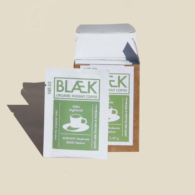Instant Kaffee in Bio-Qualität Sachet