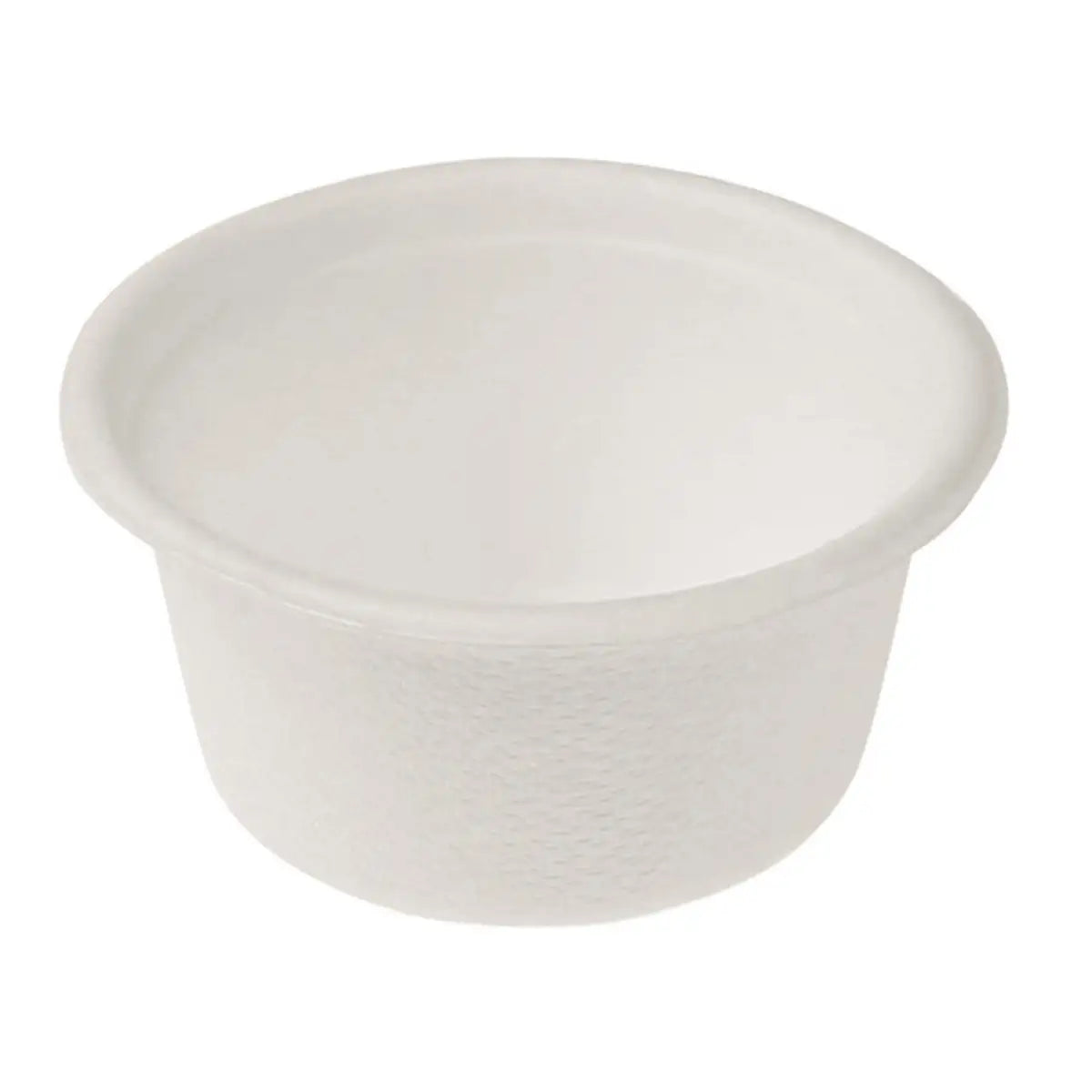 Dipschälchen aus Zuckerrohr - rund  Ø62, 60ml