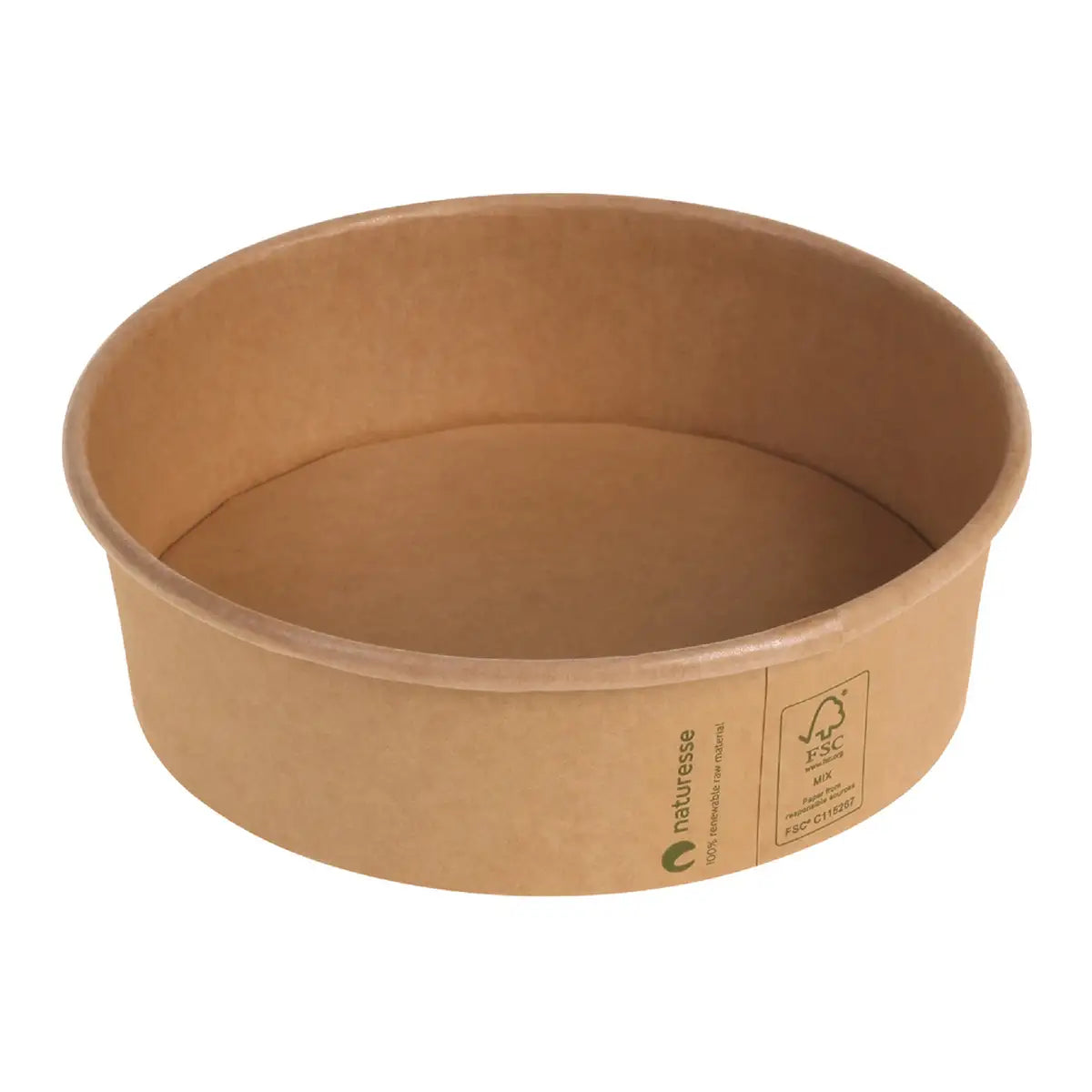 Schale aus Kraftpapier - 500ml