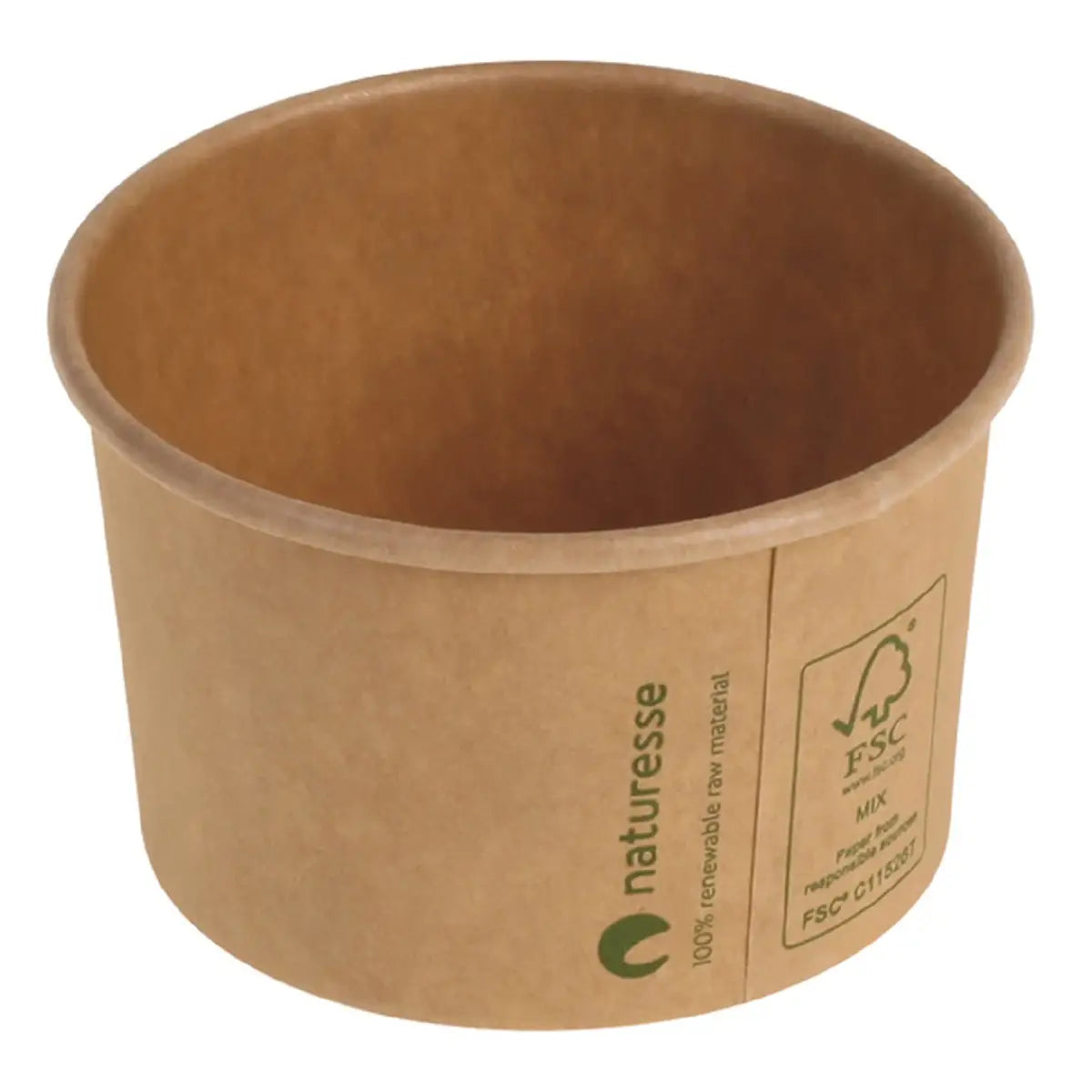 Eisbecher aus Kraftpapier - Ø75mm, 120ml