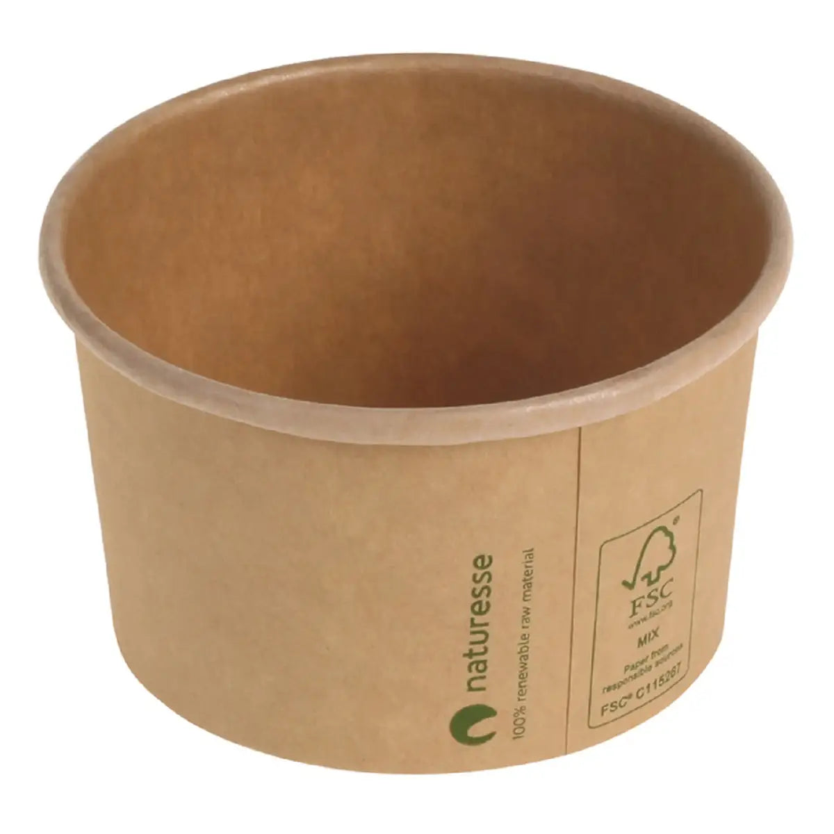 Eisbecher aus Kraftpapier - Ø85mm, 180ml