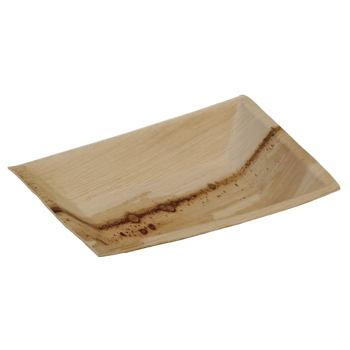 Einwegteller aus Palmblatt - Teller Cuadra - 170x120x25mm