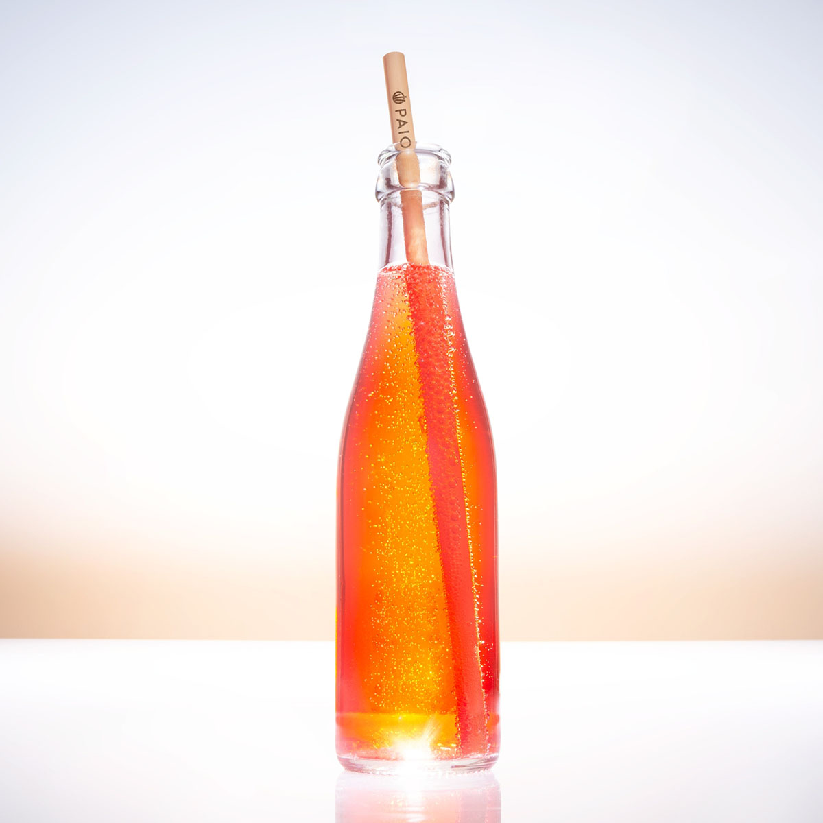 Trinkhalm aus Schilf, Bottle 25 cm