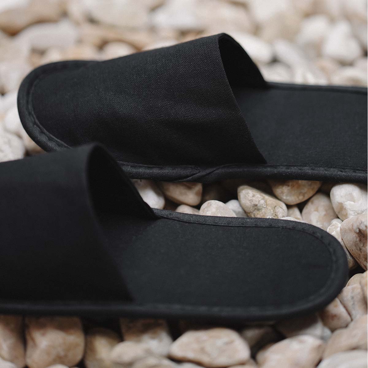Nachhaltiger Hotelslipper aus Leinen und Kork - Slipper KORK